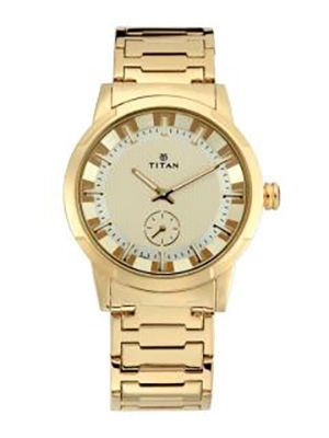 Men Gold-Toned Analogue Watch 1792YM01