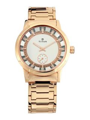 Men Silver-Toned & Gold-Toned Analogue Watch 1792WM01
