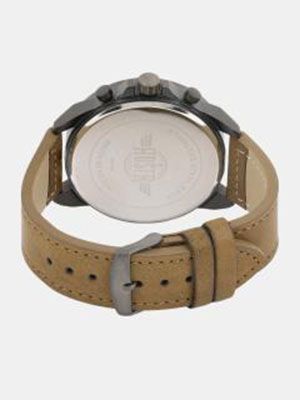 Men Gunmetal-Toned Analogue Watch