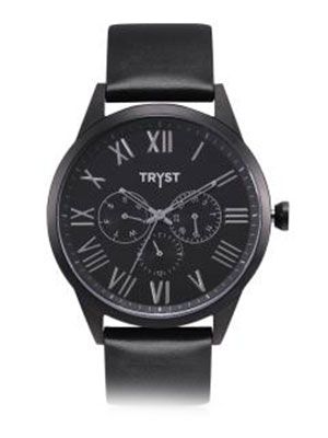 TRYST Manufactured & Serviced by Fossil Men Black Watch
