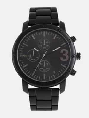 Men Black Analogue Watch MFB-PN-SNT-E22