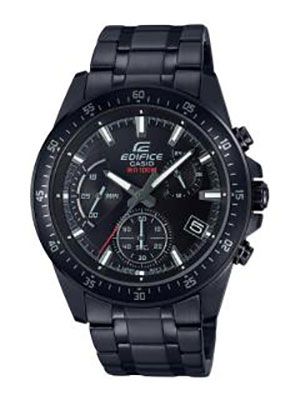 Edifice Men Black Dial Chronograph Watch EFV-540DC-1AVUDF - EX414