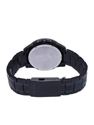 Edifice Men Black Dial Chronograph Watch EFV-540DC-1AVUDF - EX414
