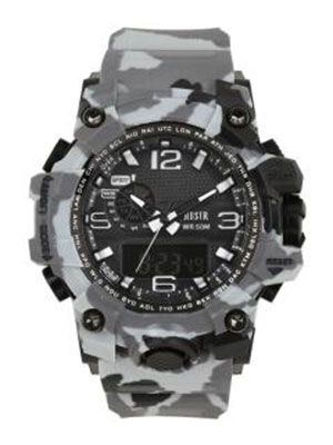 Unisex Grey Analogue and Digital Watch MFB-PN-OS-AD1606A