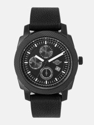 Men Black Analogue Watch RD004-C