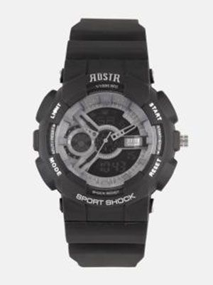 Unisex Grey Analogue & Digital Watch MFB-PN-OS-AD1719