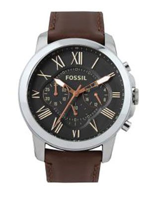Men Black Dial Chronograph Watch FS4813I