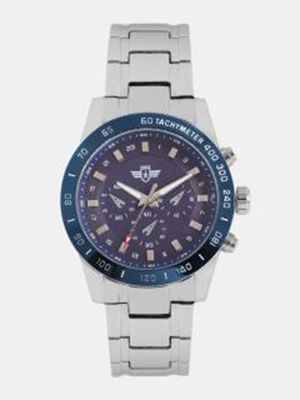 Men Blue Analogue Watch 80391G