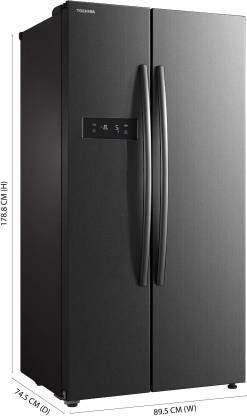 GR-RS530WE 587 Ltr Side-by-Side Refrigerator