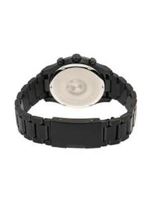 Men Black Chronograph Watch 8003
