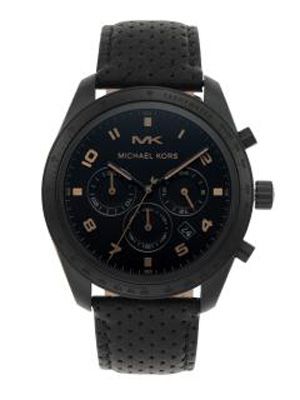 Men Black Analogue Watch MK8705