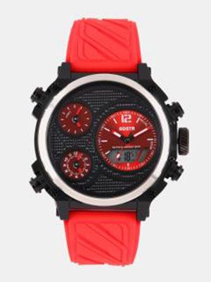 Men Black Analogue and Digital Watch MFB-PN-OS-AD1801