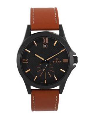 Men Black Analogue Watch 9323NL02