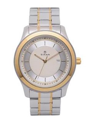 Men Silver-Toned Analogue Watch 1627BM03