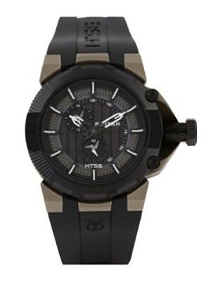 HTSE Men Black & Grey Dial Watch 1539KP01