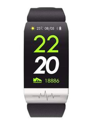 Unisex Black SB-152 Bluetooth ECG Fitness Band