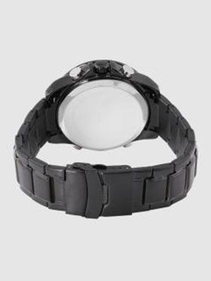 Men Black Analogue and Digital Watch C1181-55