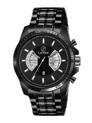 Men Black Analogue Watch LAM-1160