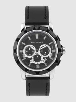 Men Black Analogue Watch C1184-01