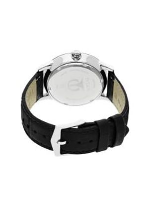 Men Cream-Coloured Analogue Leather Watch 90101SL01