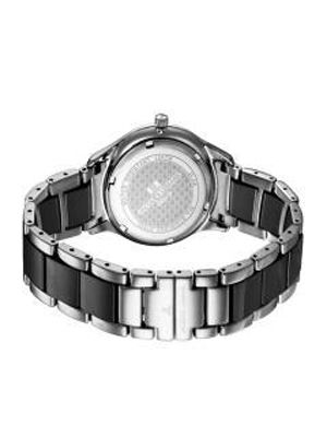 Men Black Automatic Quartz Watch 1-1796A