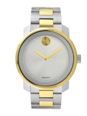 Men Silver-Toned Bold Analogue Watch 3600258