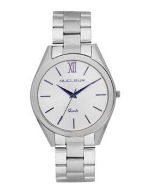 Unisex Silver-Toned Analogue Watch NMKSSSW