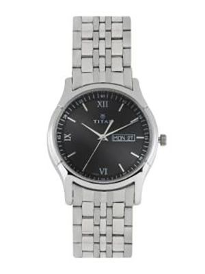 Men Black Dial Watch 1636SM01