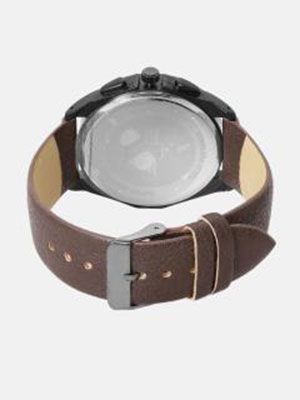 Unisex Charcoal Analogue Watch