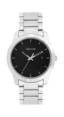 Octane Men Black Dial Watch 90040KM01J