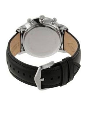 Men Red Analogue Leather Watch FS5600SET