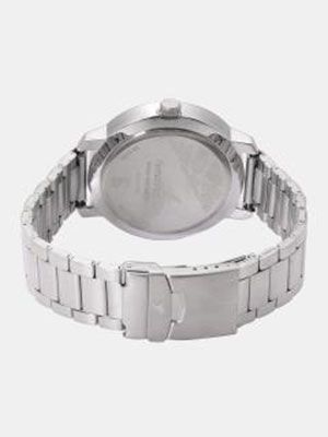 Men White Analogue Watch NK3121SM01