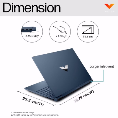 Victus 15-fa2703TX Gaming Laptop (13th Gen Core i5/ 16GB/ 512GB SSD/ Win11/ 4GB Graph)