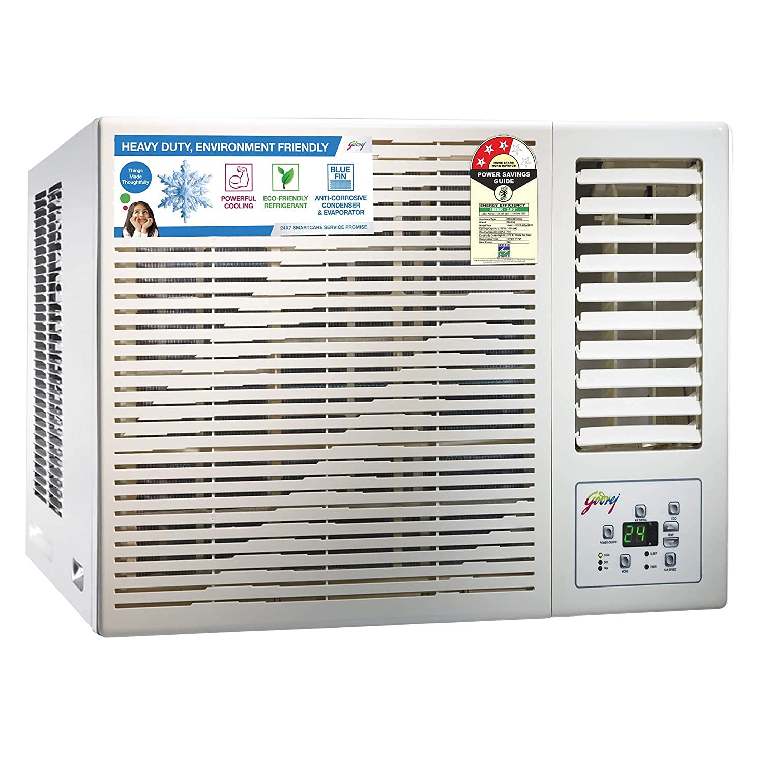 GWC 12 DTC3 WSA 1 Ton 3 Star Window AC
