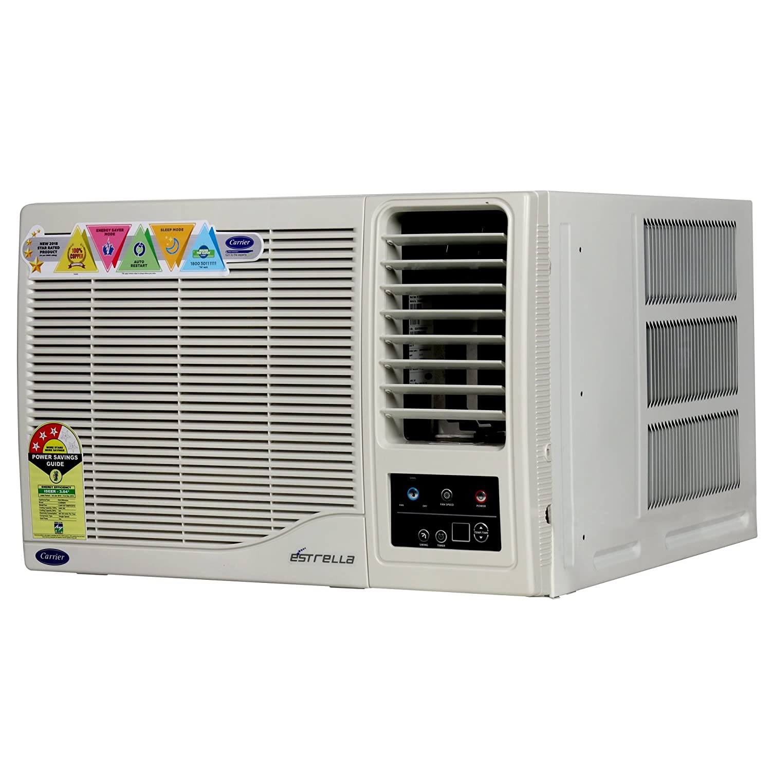 Estrella CAW12ET3N8F0 1 Ton 3 Star Window AC