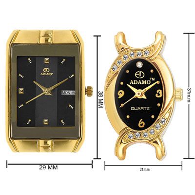Enchant Couple's Wrist Watch 9151-2468YM02