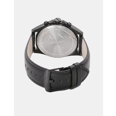 Men Black Analogue Watch AX2627I_SOR