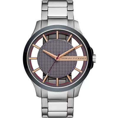 Men Grey Analogue Watch AX2405I