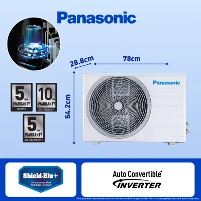 CS/CU-HU12AKYF 1.0 Ton 5 Star Wi-Fi Inverter Smart Split Air Conditioner