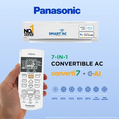 CS/CU-NU18ZKY4W 1.5 Ton 4 Star Wi-Fi Inverter Smart Split Air Conditioner
