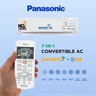 CS/CU-SU18ZKYWT 1.5 Ton 3 Star Inverter Smart Split Air Conditioner