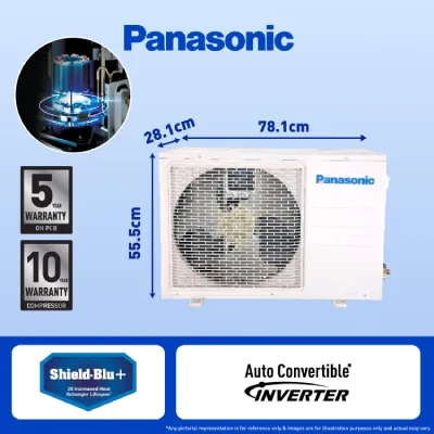 CS/CU-SU24ZKYWA 2.0 Ton 3 Star Wi-Fi Inverter Smart Split Air Conditioner