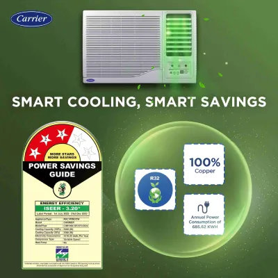 Estrella Ex CAW12EC3R34F0 1 Ton 3 Star Window AC