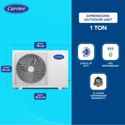 Kurve Exi CAI12KU3R34F0 3 Star Inverter Split AC