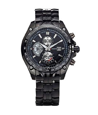 Men Black Ocean Series Watch