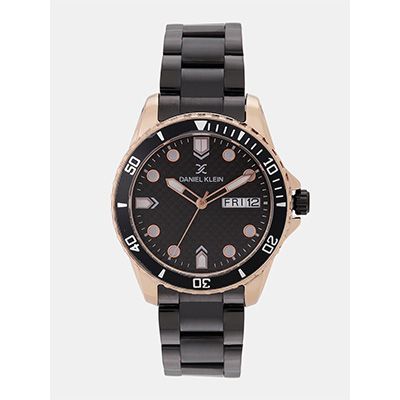 Premium Men Black Analogue Watch DK11926-4
