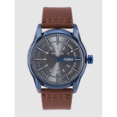 Men Gunmetal-Toned Analogue Watch DK11599-6