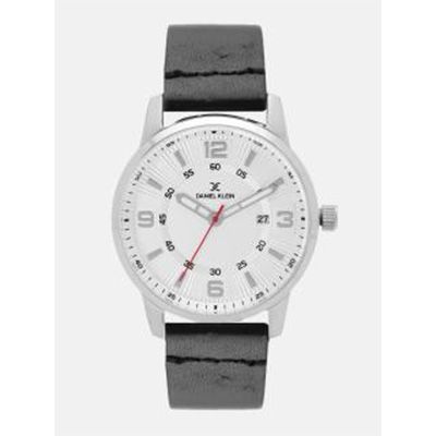 Men Silver-Toned Analogue Watch DK11755-1