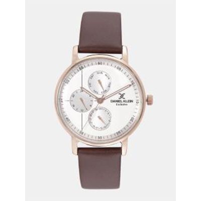 Exclusive Men Silver-Toned Analogue Watch DK12005