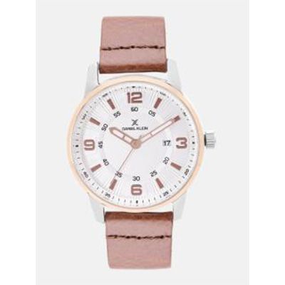 Men Silver-Toned Analogue Watch DK11755-2